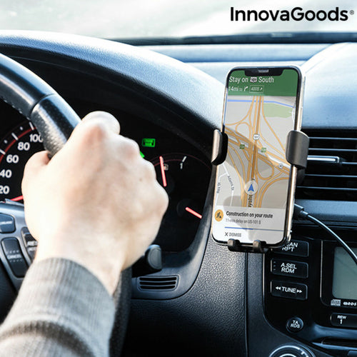 Wireless Car Phone Holder & Fast Charger – 2-in-1