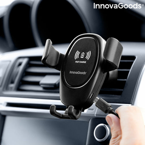 Wireless Car Phone Holder & Fast Charger – 2-in-1