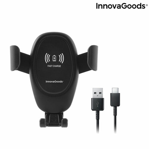 Wireless Car Phone Holder & Fast Charger – 2-in-1
