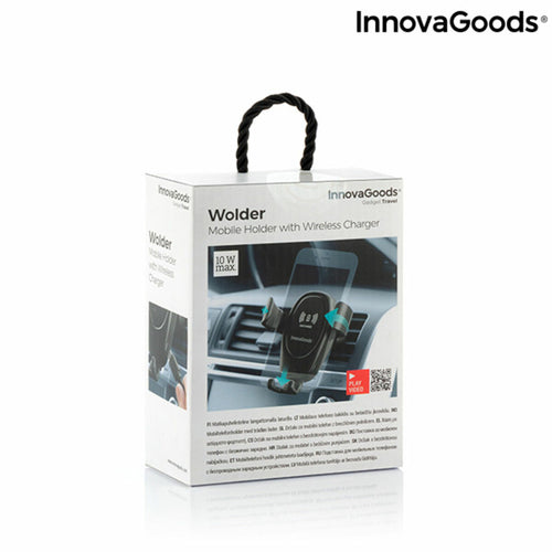 Wireless Car Phone Holder & Fast Charger – 2-in-1