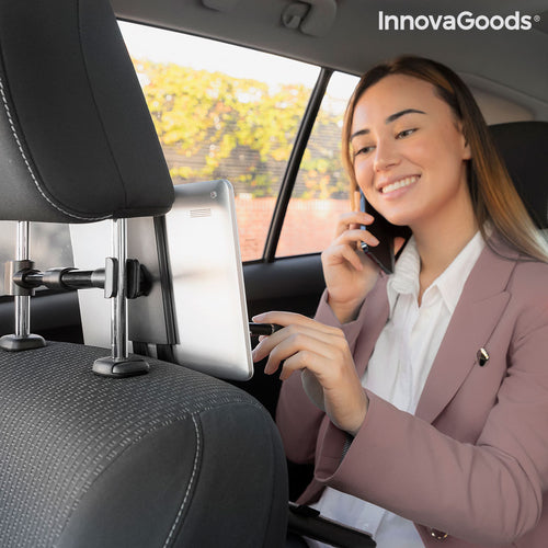 Car Headrest Tablet & Phone Holder – Adjustable