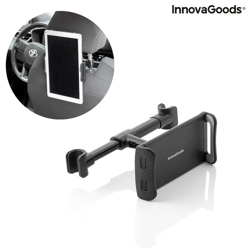 Car Headrest Tablet & Phone Holder – Adjustable