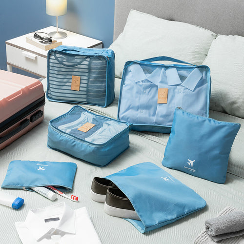 6-Piece Suitcase Organiser Bag Set