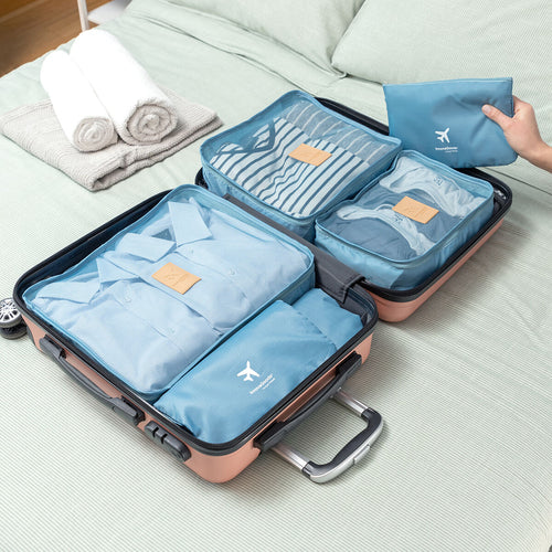 6-Piece Suitcase Organiser Bag Set