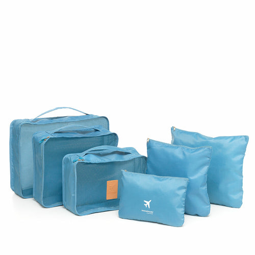 6-Piece Suitcase Organiser Bag Set