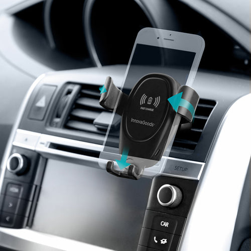 Wireless Car Phone Holder & Fast Charger – 2-in-1