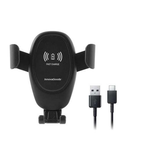 Wireless Car Phone Holder & Fast Charger – 2-in-1