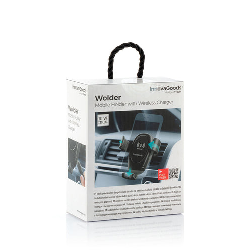 Wireless Car Phone Holder & Fast Charger – 2-in-1