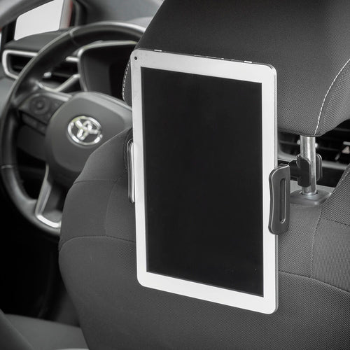 Car Headrest Tablet & Phone Holder – Adjustable